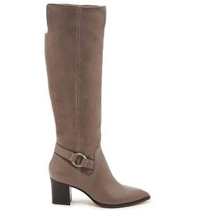 🔥SOLE/SOCIETY Leather & Suede Knee High Boots